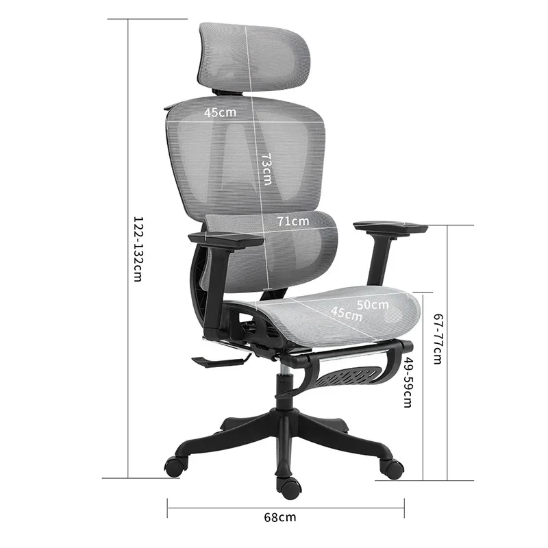

Back Support Chirs Ergonomic Gaming Liftable Chair E-sports Aluminium 360° Rotation Silla Ejecutiva Oficina Reclining Furniture