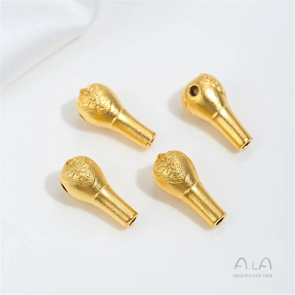 فيتنام الرمال الذهب المتكاملة ثلاثية الاتجاه بوذا رئيس الذهب القديم بوذا حبة التقسيم قلادة مطرز مجوهرات اكسسوارات #5