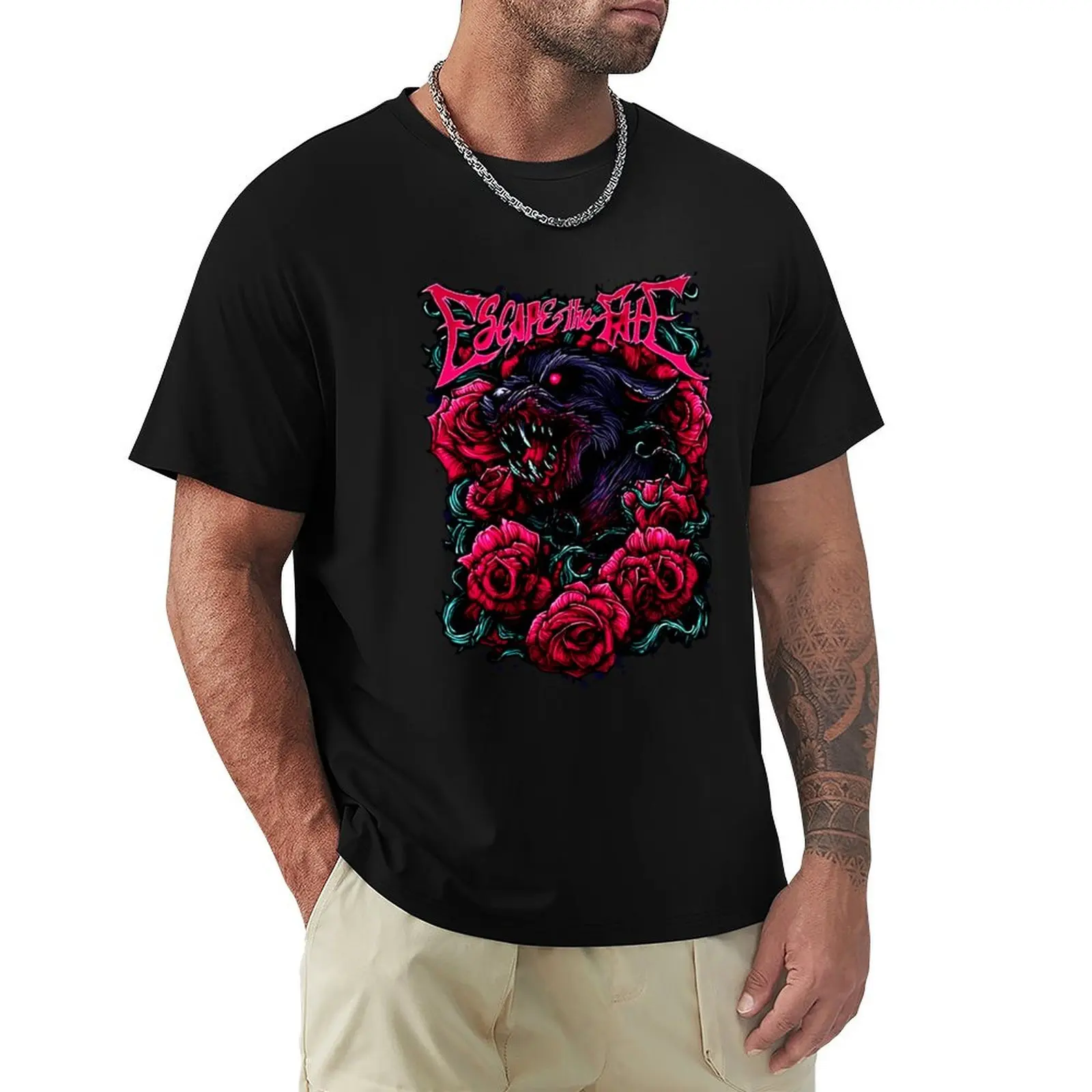 Best Of Cover Escape The Fate T-Shirt Casual Fashion Print Tee Top