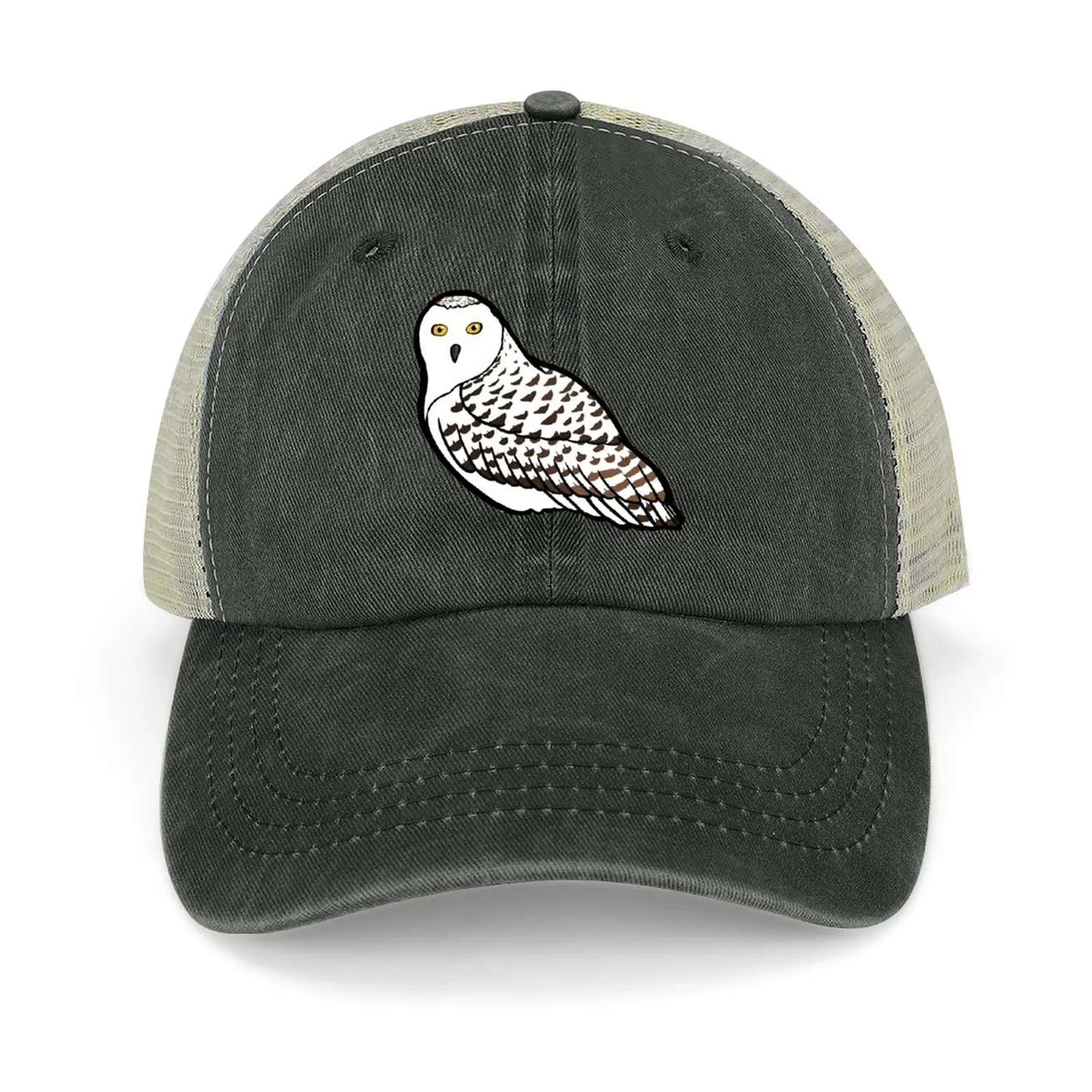 

Snowy Owl Cowboy Hat Icon Fashion Beach Anime New In The Hat Boy Cap Women's