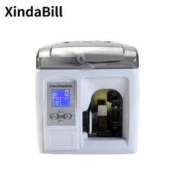 Money Banding Machine Banknotes Strapping Bank Supermarket Automatic Smart Currency Binder High Quality XD-305