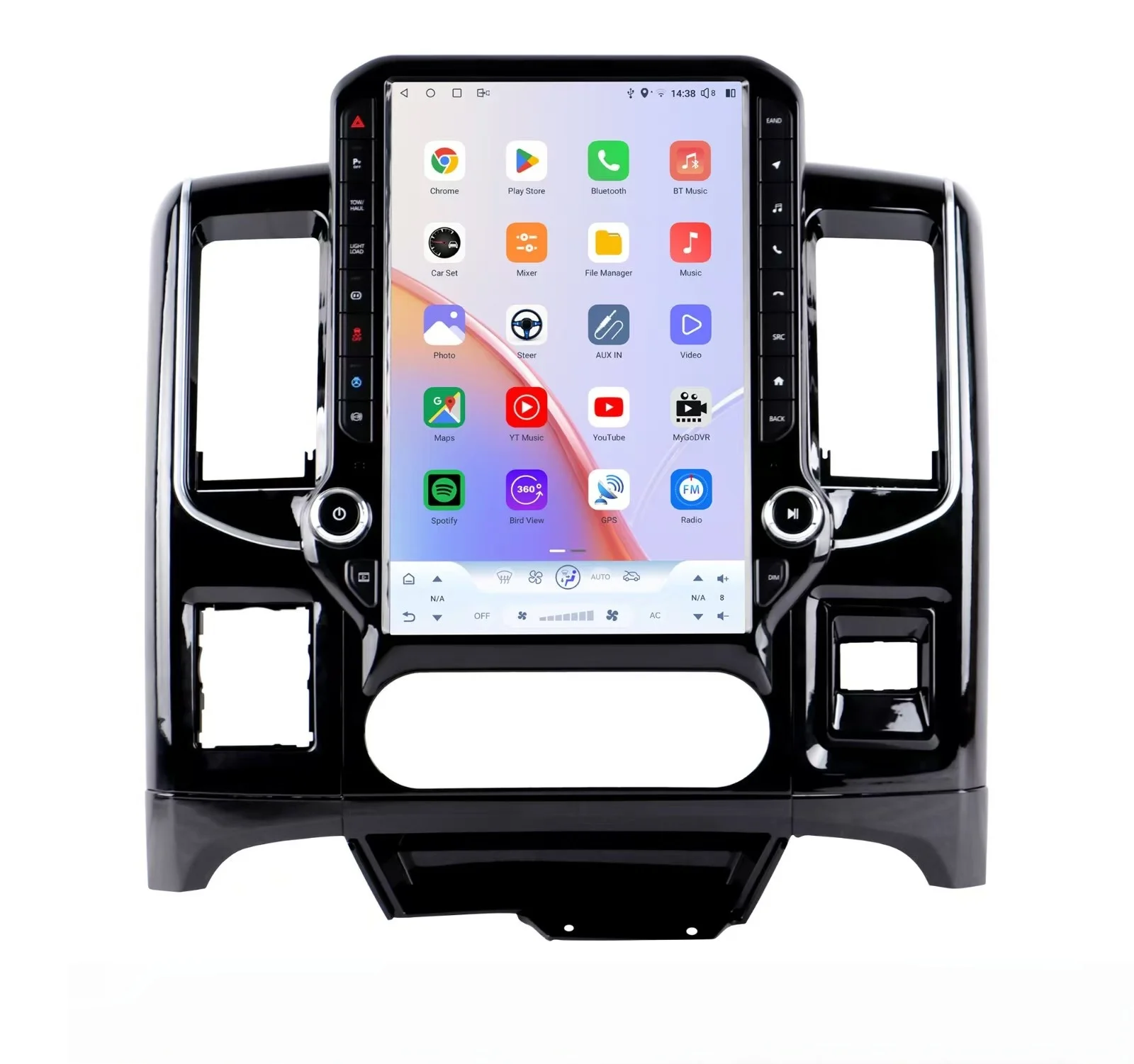 أحدث راديو أندرويد لدودج رام 2008-2012 اللاسلكية CarPlay الملاحة الوسائط المتعددة مشغل فيديو رئيس وحدة سيارة لتحديد المواقع راديو نافي