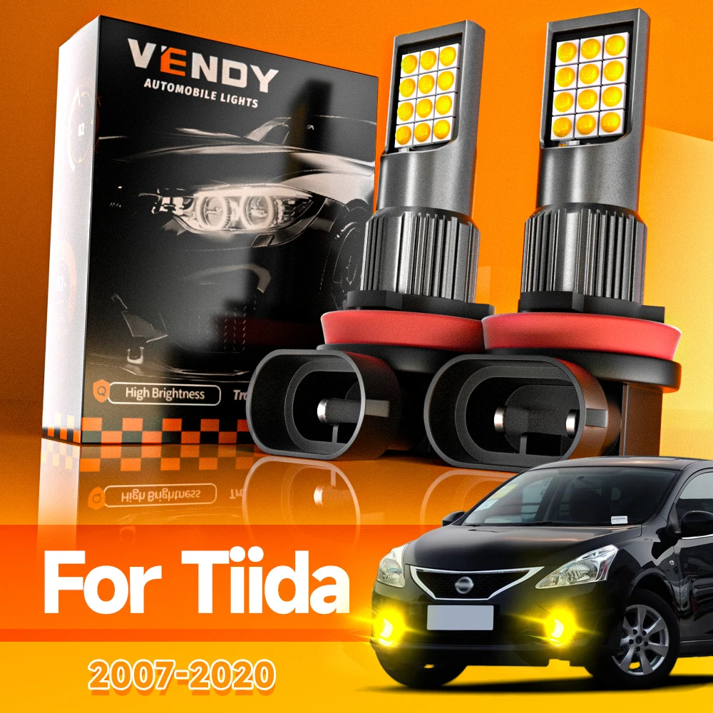 2Pcs For Nissan Tii…