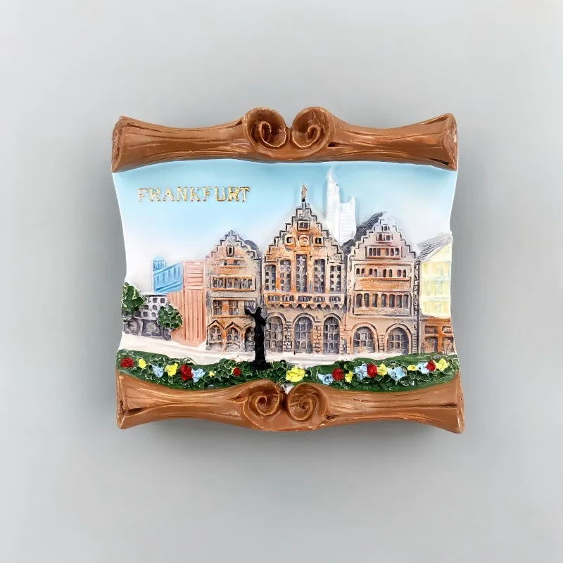 ألمانيا برلين باساوس فرانكفورت مغناطيس الثلاجة رسالة مجلس ديكور ميونيخ السفر تذكارية الثلاجة ملصق ديكور المنزل #5