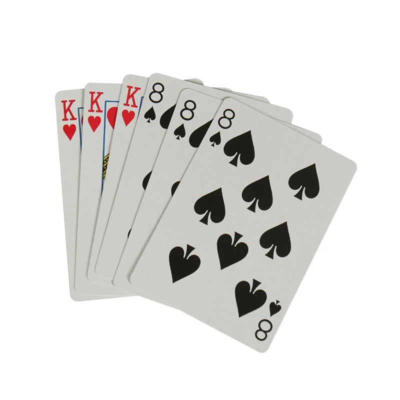 Stand Up Three Cards Magic Tircks Stand Up Monte Close up Interaction Shocking Card Magic Props