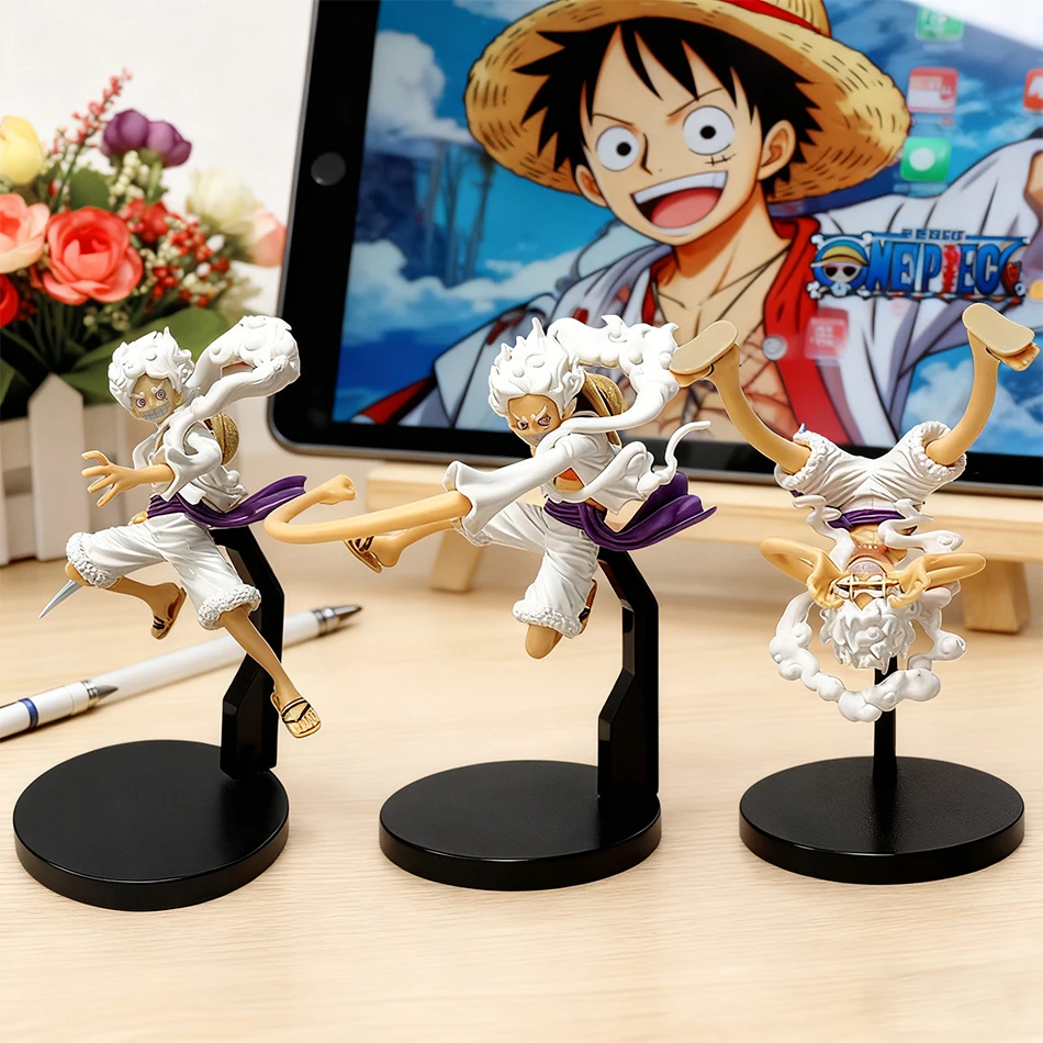 قطعة واحدة القرد D لوفي الشكل والعتاد 5 الشمس الله نيكا لوفي عمل تمثال بولي كلوريد الفينيل نموذج جمع الديكور عيد ميلاد اللعب الهدايا #1