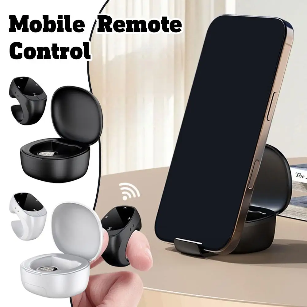 

Remote Phone Holder Mount Tablet Touch Screen Page Turner ﻿Wireless Bluetooth Scrolling Remote Control Camera Shutter
