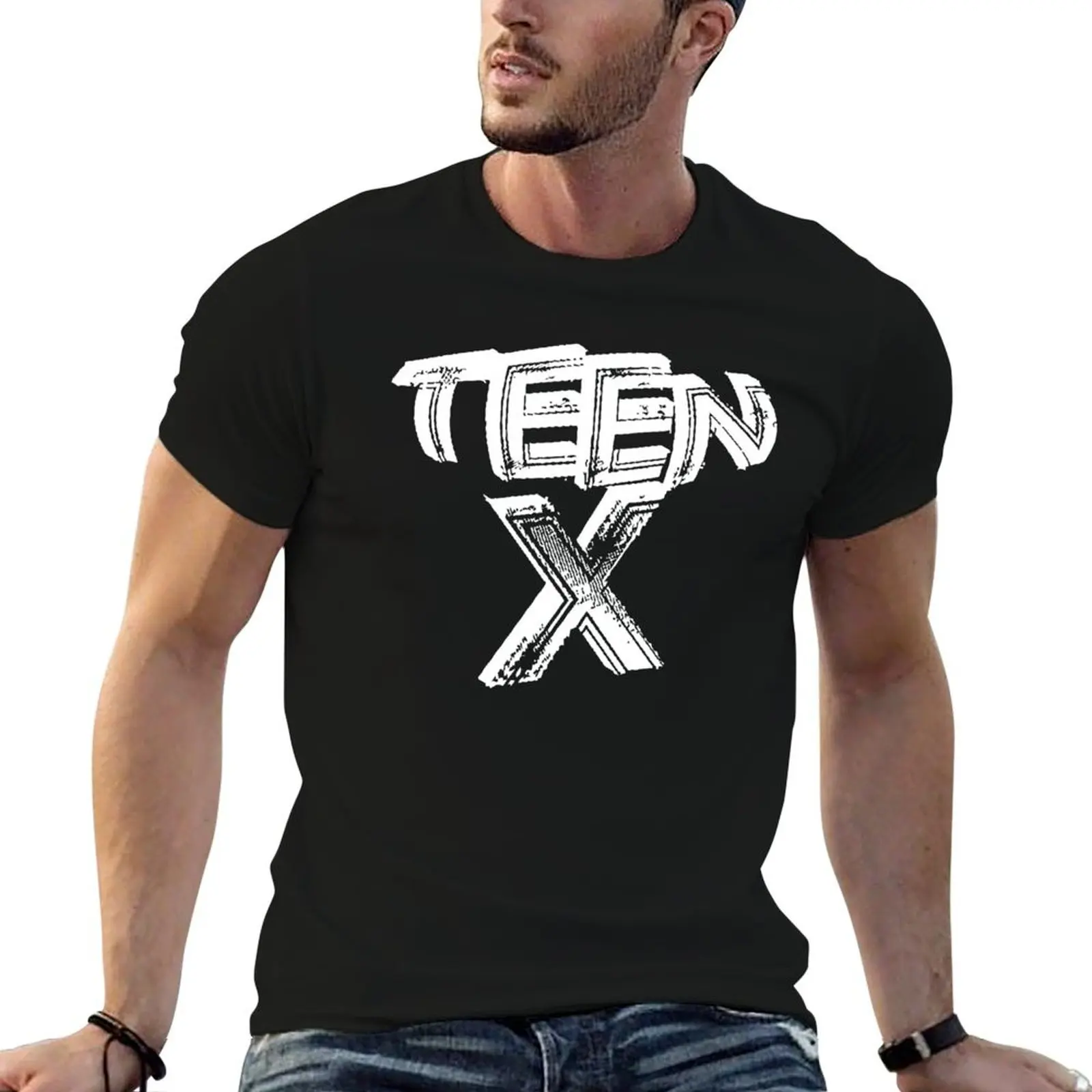 

Ken Carson Merch Teen X Logo T-Shirt man tshirt cotton t shirts high quality T-Shirt