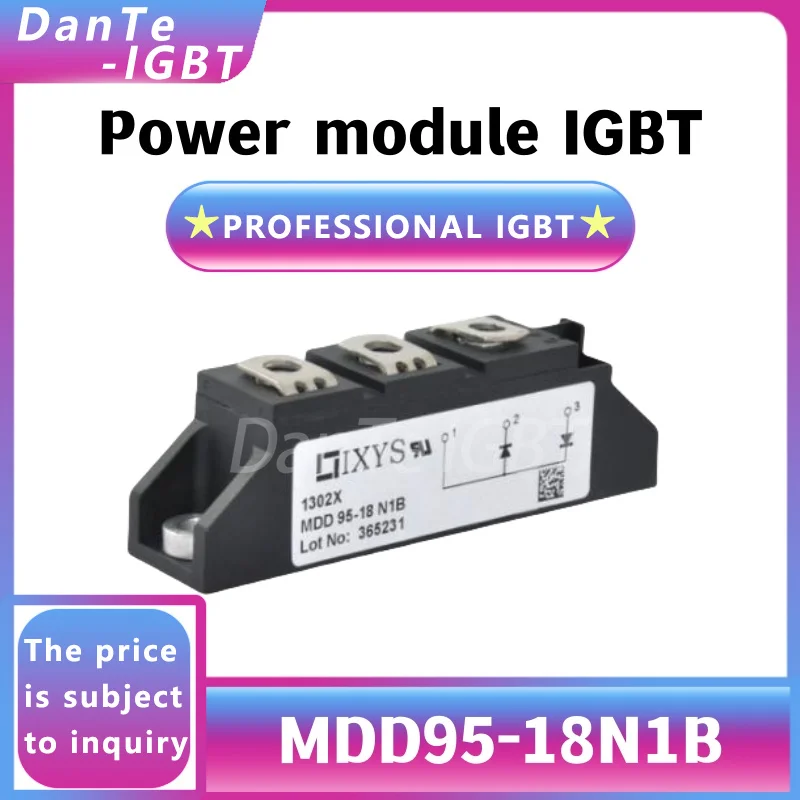 Módulo do poder superior IGBT, MDD95, MDD95, retificador original do ponto, novo