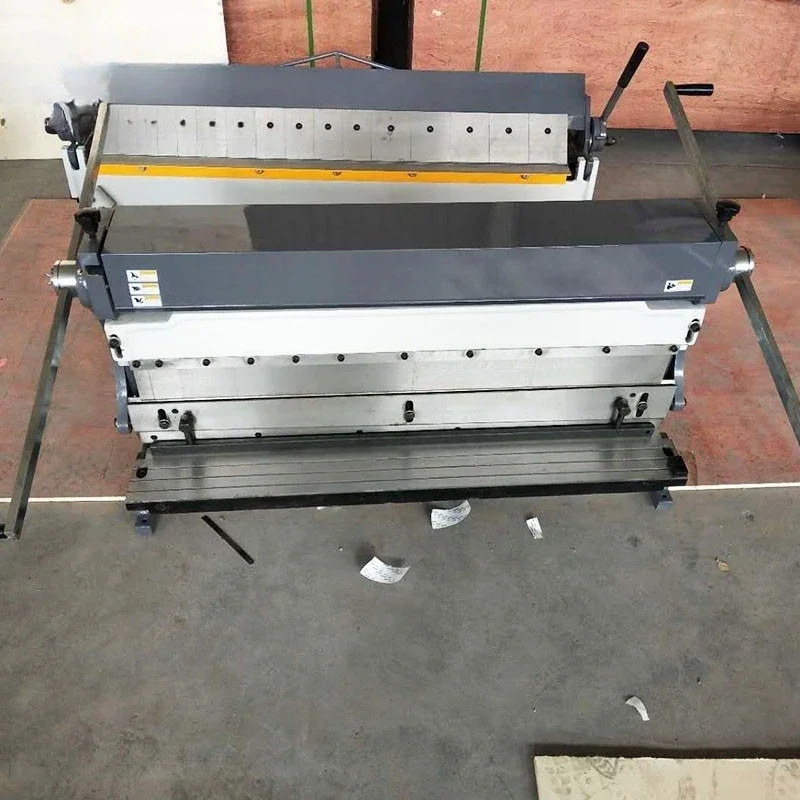 Manual bending machine, thin plate folding machine, manual folding machine
