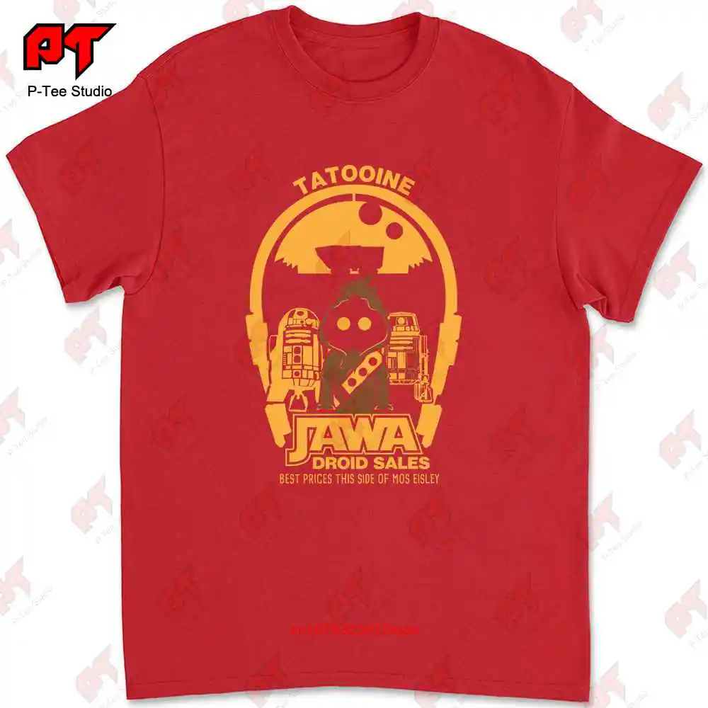 Tatooine Droid Sales Jawa Movie Tees Funny T Shirt FME7