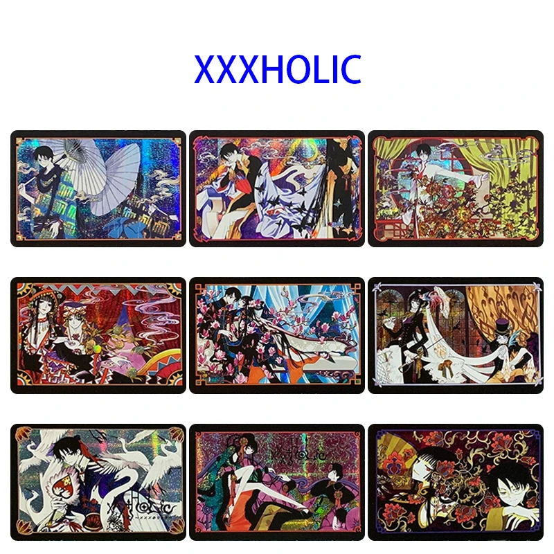 

9Pcs/set Xxxholic Bronzing Collection Card Ichihara Yuko Anime Characters Homemade Board Game Card Kids Toys Christmas Gift