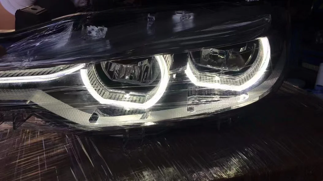 مصابيح أمامية للسيارة عالية الجودة لسلسلة المصابيح الأمامية BMW F30 F35 LED 320i 316i 6311719628 / 63117419627