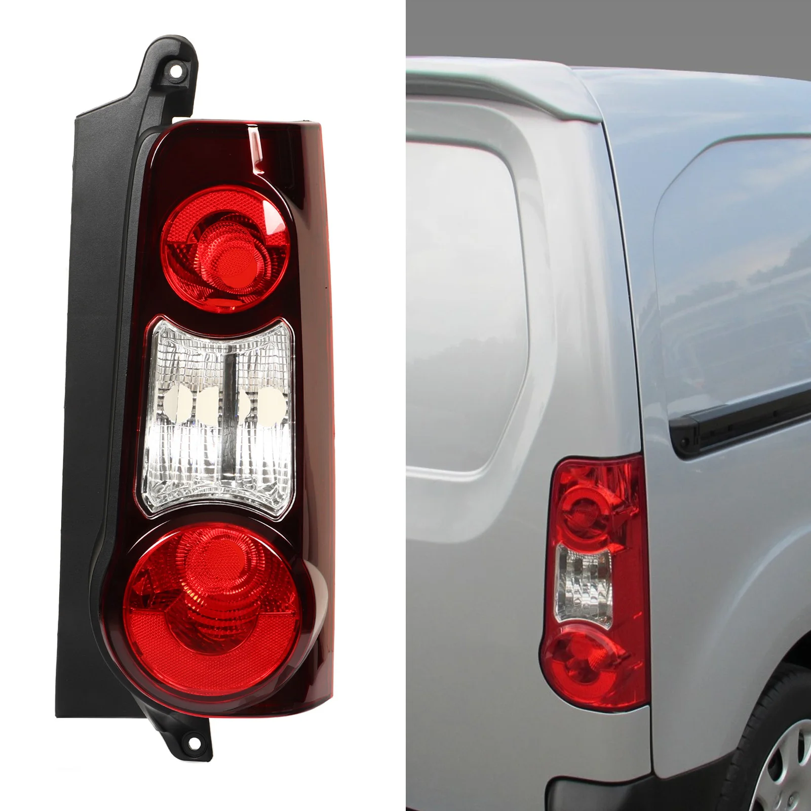 Car Right Tail Light 9677205480 Rear Brake Lamp Without Blub Replacement For Citroen Berlingo Mk2 Van 2012-2019