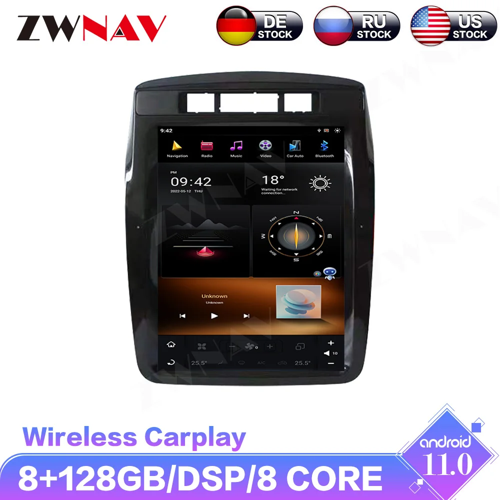 G6 android 11 para volkswagen touareg 2010 - 2017 tela tesla vertical rádio carro multimídia jogador estéreo gps navegação carplay