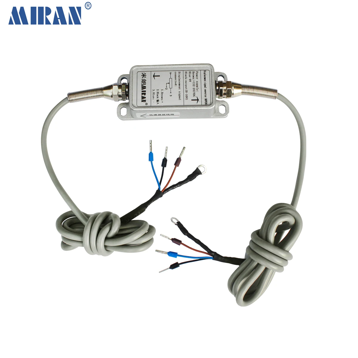 

MIRAN MO Signal Amplifier Module/Transmitter for Linear Displacmenet Sensor 0-5V / 0-10V / 4-20mA/RS485 Converter