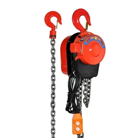 Ring chain electric hoist 1/2/3/5 tons chain 380V hoist 220V household hoist crane