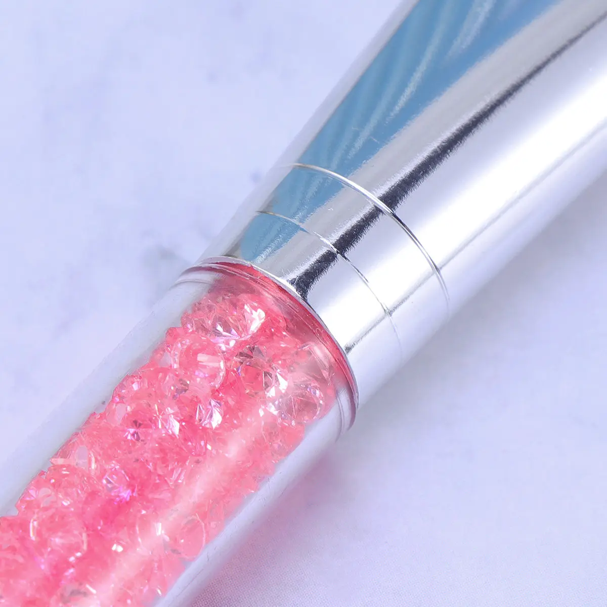Water Crystal Rhinestone Silicone Face Mask Brush for Mud, Facial Masks & Concealer Application – 1 Piece