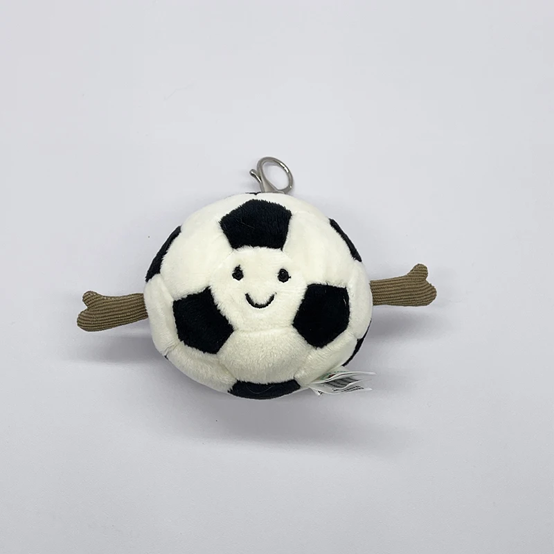 Golfball-Plüsch-Schlüsselanhänger, Marshmallow-Schlüsselanhänger, Volleyball-Plüschtier, Hase, Xue Long Plüsch-Taschenanhänger – Detail 7