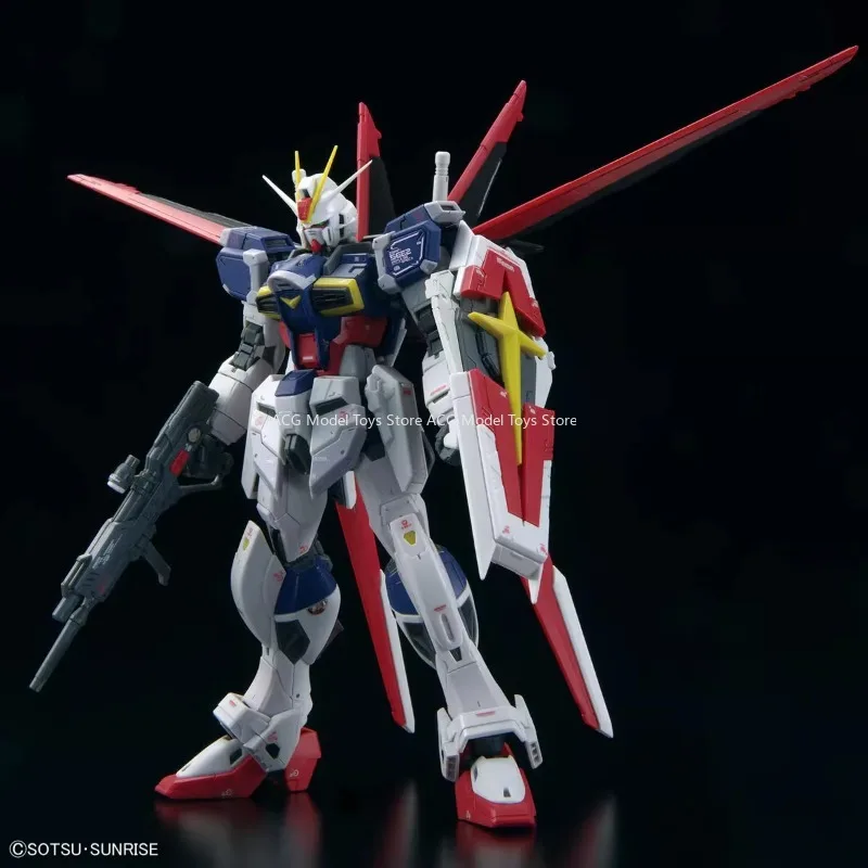 In Stock Bandai RG 1/144 Force Impulse Gundam Spec 2 SpecⅡ SEED Action Figure  Toy Mecha Model Gift Assembly Kit