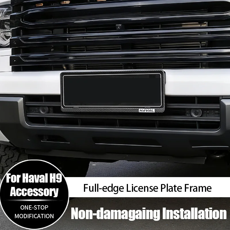 

For Haval H9 Oem License Plate Bracket Base Full-Wrap License Plate Frame High Performance Accessories