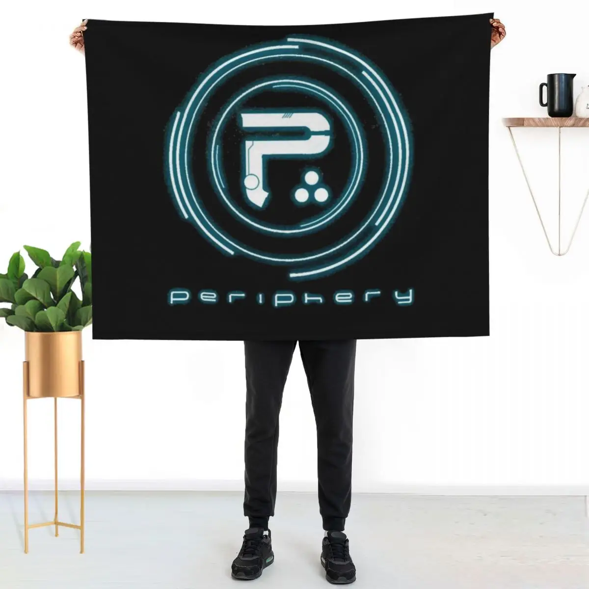 Periphery Band Tour 001 Throw Blanket Hairy Beach Thins Bed Cute Plaid Furrys Blankets