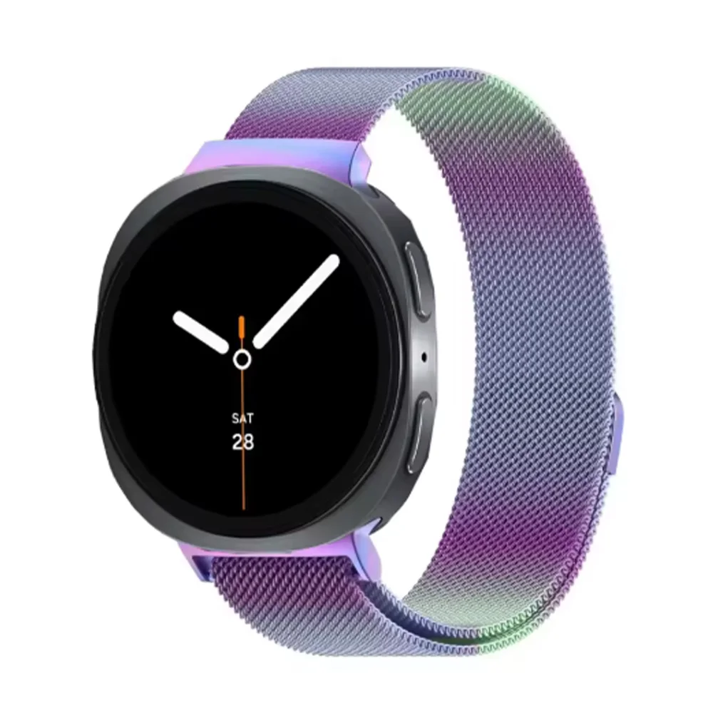 Milanese Loop Armband für Samsung Galaxy Watch 9/8, 44mm 40mm, magnetisches Metall-Armband, Correa für Galaxy Watch 8 Classic 46mm