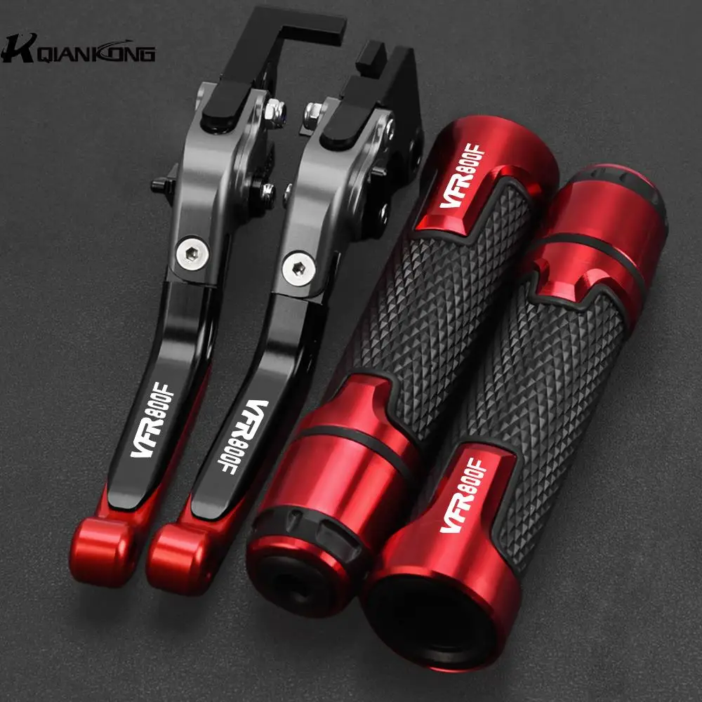 VFR 800 F 2016 2015 2014 2013 2010 2009 2008 07 06 05 04 03 Motorcycle Brake Clutch Lever Handbar Grips FOR HONDA VFR800F 02-17