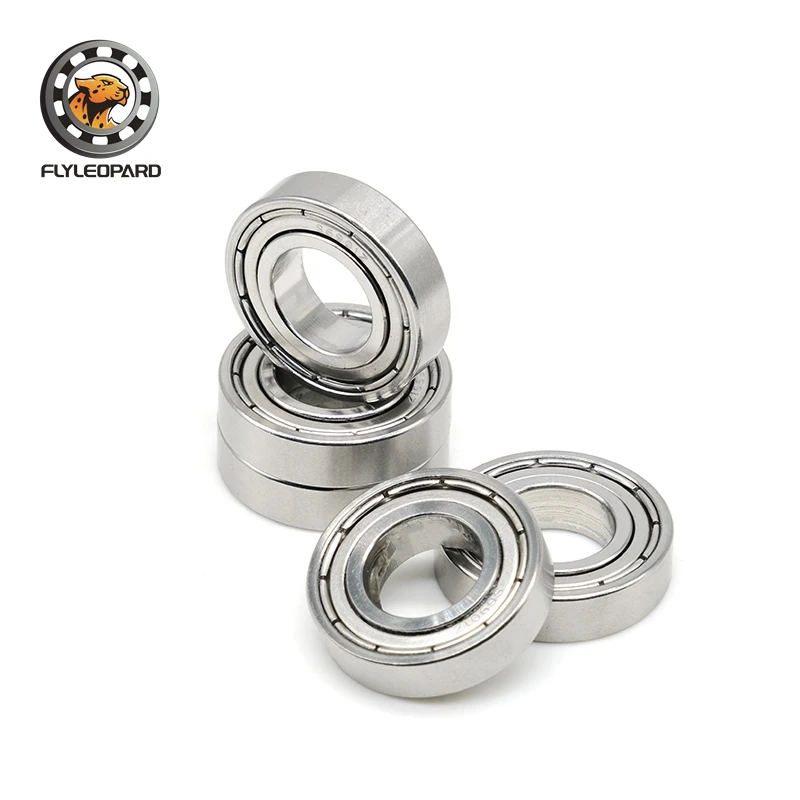 10 peças s6901zz 12x24x6mm rolamento de aço inoxidável ABEC-7 rolamentos de esferas de aço inoxidável blindados de alta precisão aisi440c