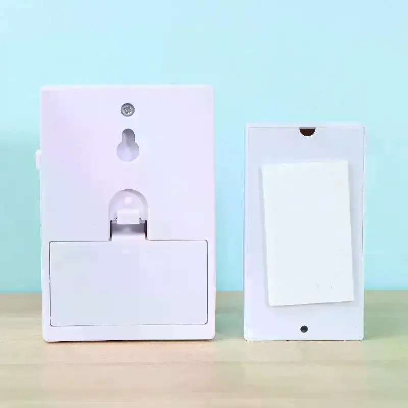 Remote Control Doorbell Adhesive Long-range High Sound Caller Smart Doorbell For Elderly Kid