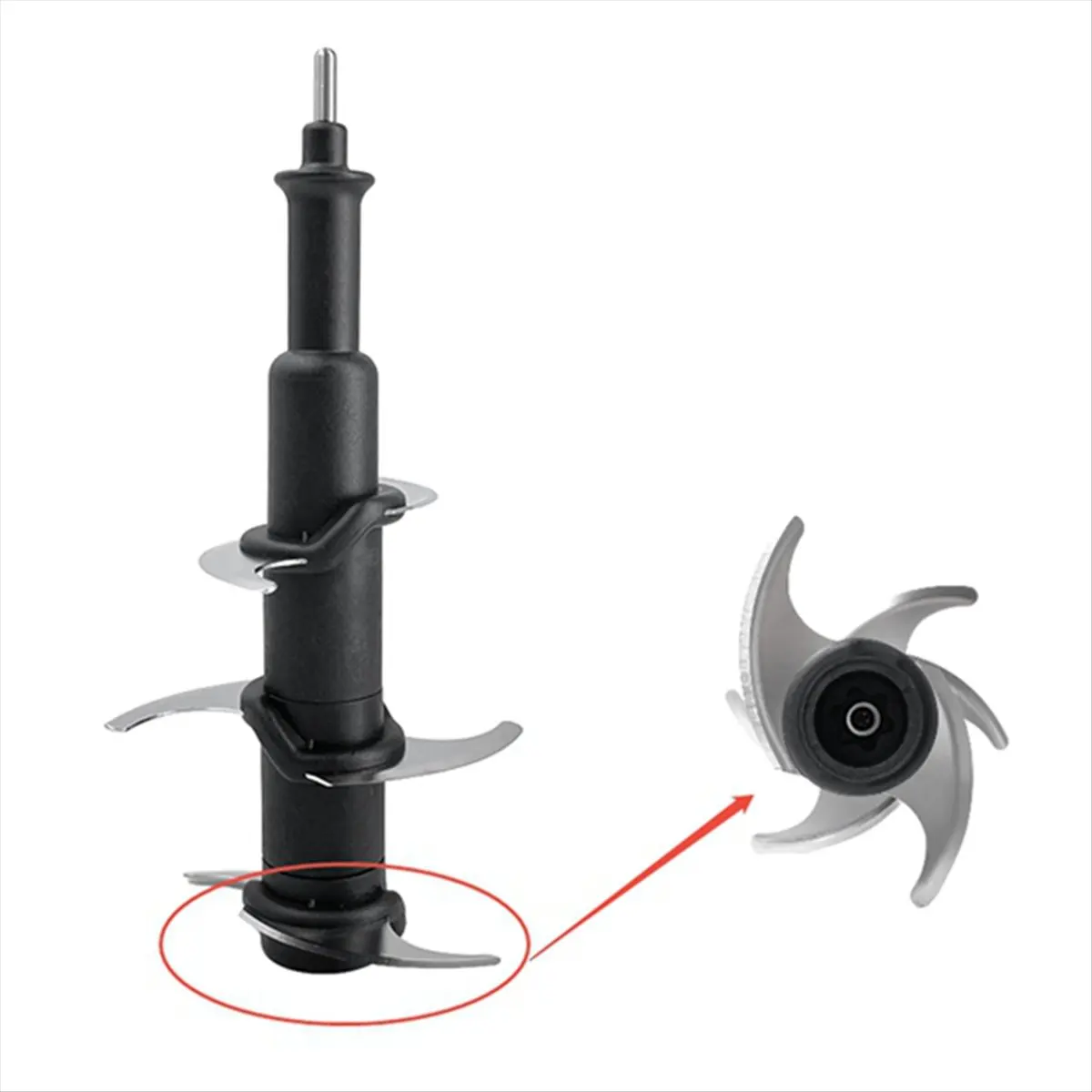 AAAL For Blender Blade for 72oz and 64oz Pitchers-Stacked Total Crushing Technology-Fits Most for Blender Models