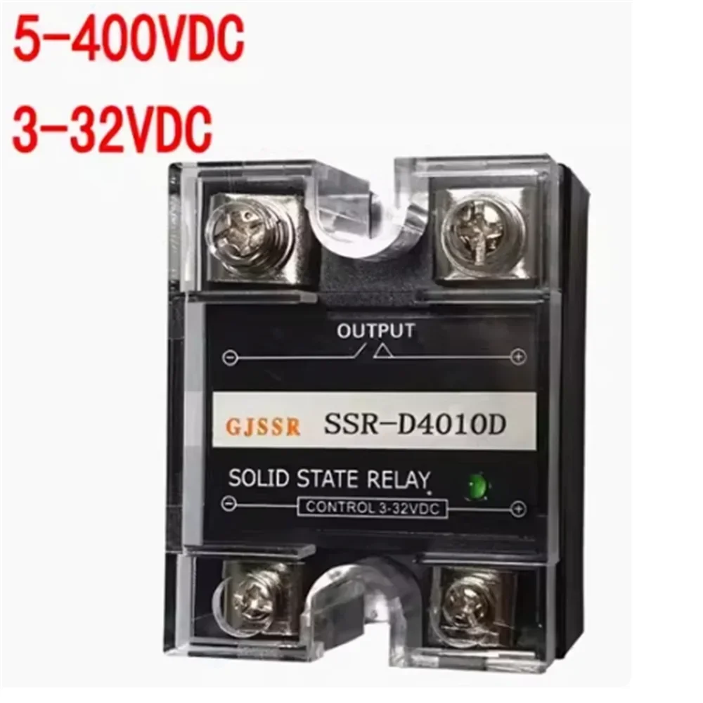 

SSR single-phase solid-state relay 10A SSR-D4010D 400V DC control DC DC-DC