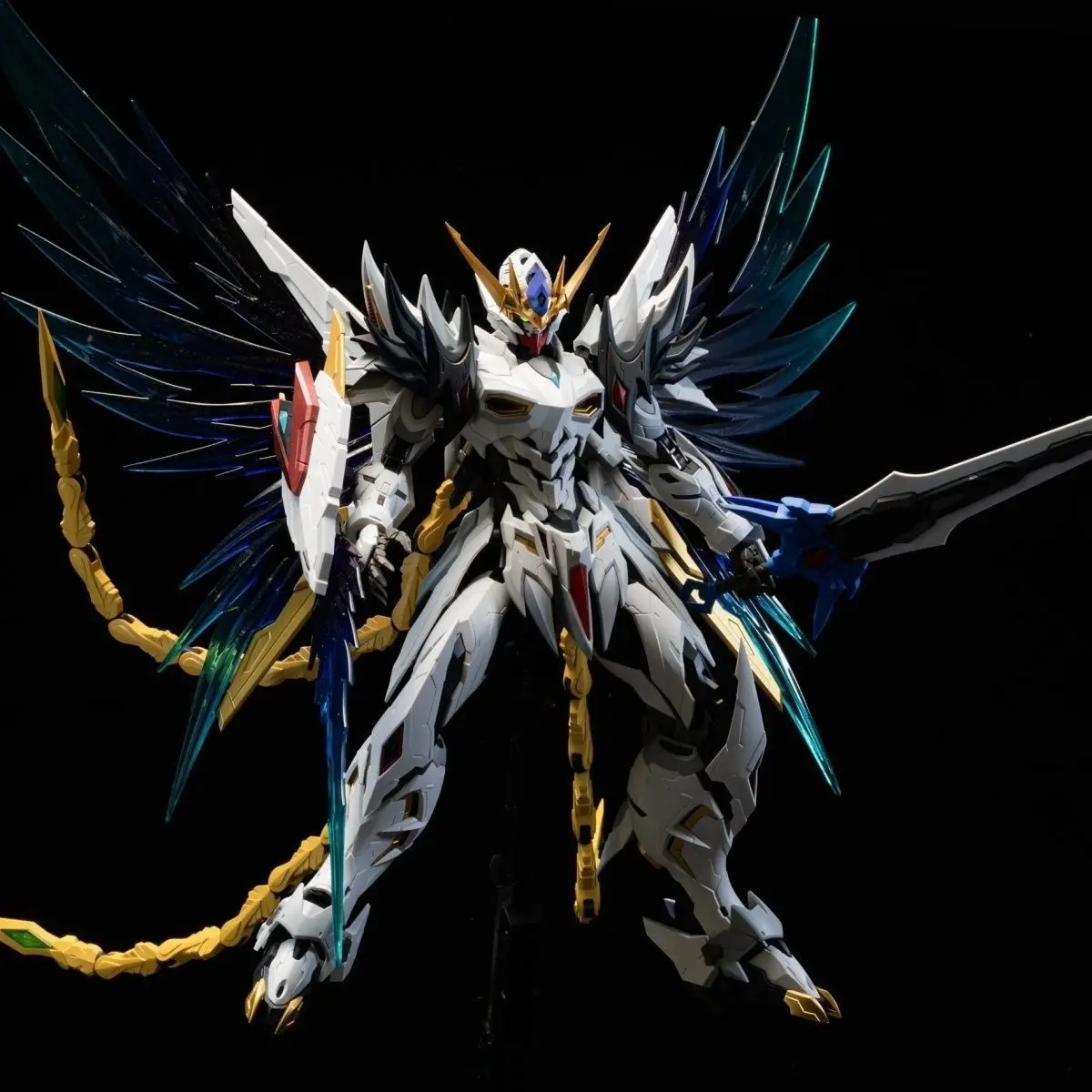 جديد مينيرفا هواية LINGXUZI رئيس نحت استبدال رئيس ل MG بارباتوس السماء المدافع الجمعية أطقم منمذجة لعبة GK نموذج ملحق هدية #6