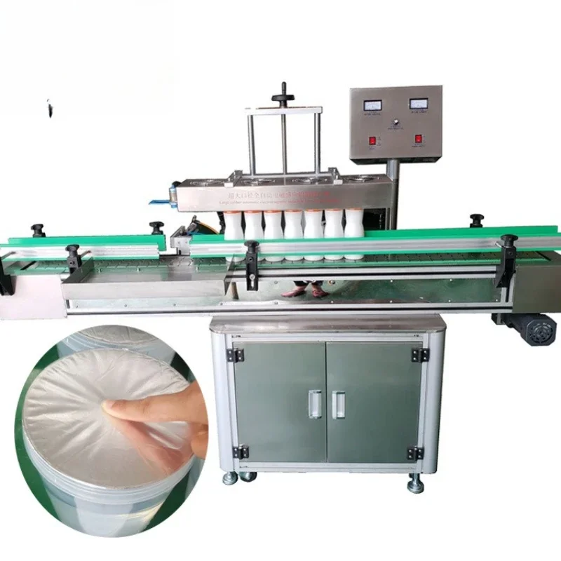 Automatic electromagnetic induction aluminum foil sealing machine