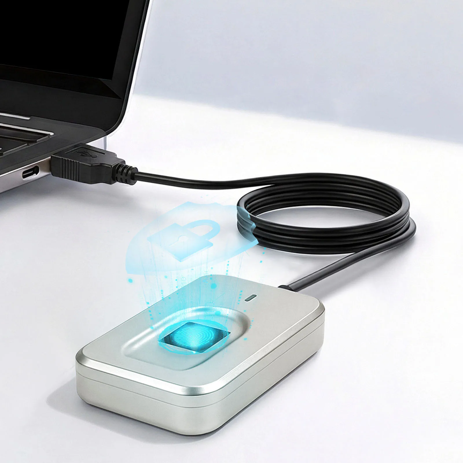 For Windows 10 11 Hello Biometric Fingerprint Login Scanner Biometrics Fingerprint Reader for Safety Key Safe Account Logining