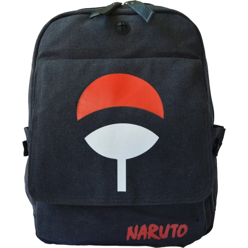 

Naruto Anime Backpack New Canvas School Bag for Students Double Shoulder Bag
