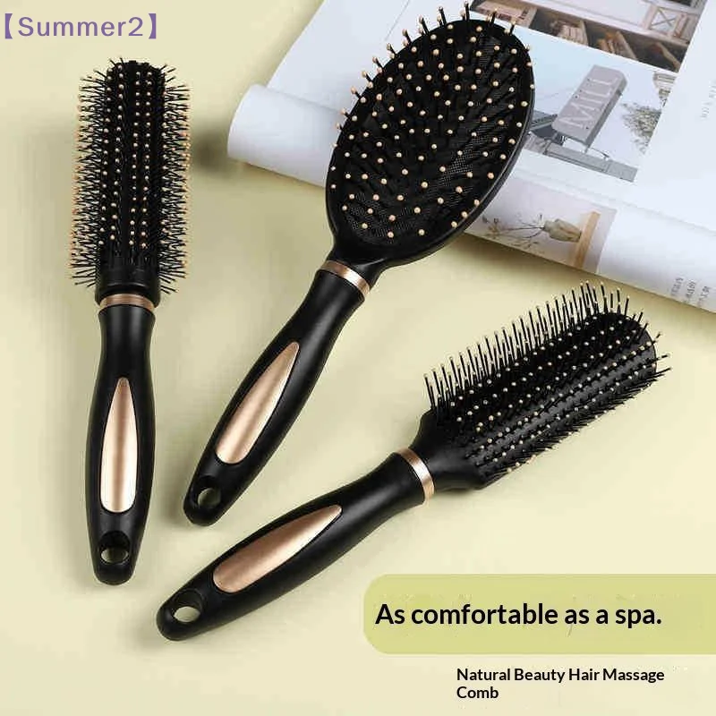 【Xia2】Anti Static Air Bag Comb Scalp Massage Hair Brush Curly Hair  Comb Detangling for Women Salon Styling Tool{S}