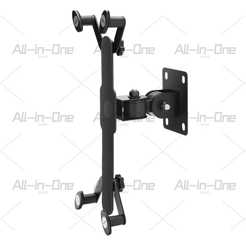 Micro resistance stretching lazy wall hanging folding computer bracket mobile phone tablet computer bracket metal wall hanging