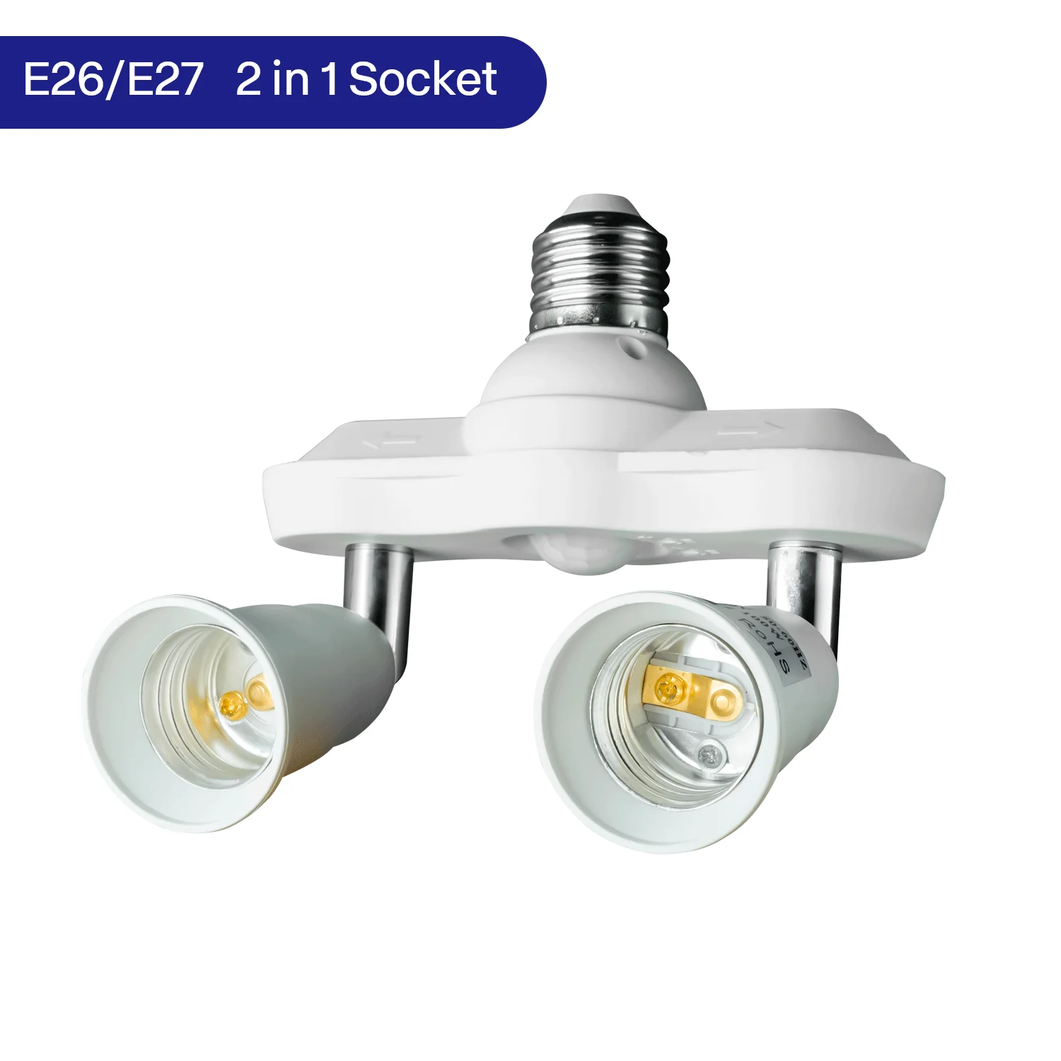 E27 E26 PIR sensore di movimento portalampada 110-240V rilevatore Base interruttore lampada con controllo della luce adattatore presa lampadina