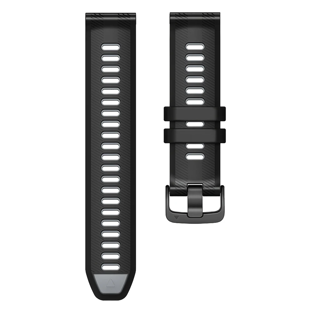 22 مللي متر اثنين من لهجة الرياضة سيليكون حزام ل Garmin Forerunner 970 965 955 الشمسية 945 935 745 حزام (استيك) ساعة سوار إكسسوارات
