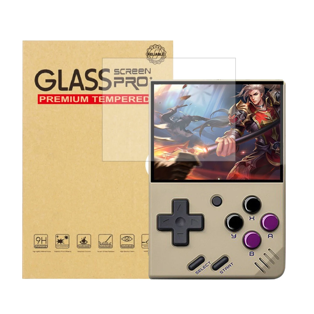 9H HD Tempered Glass Film Cover Screen Protector Cover Film for Miyoo Mini / for Miyoo Mini V4 Accessories