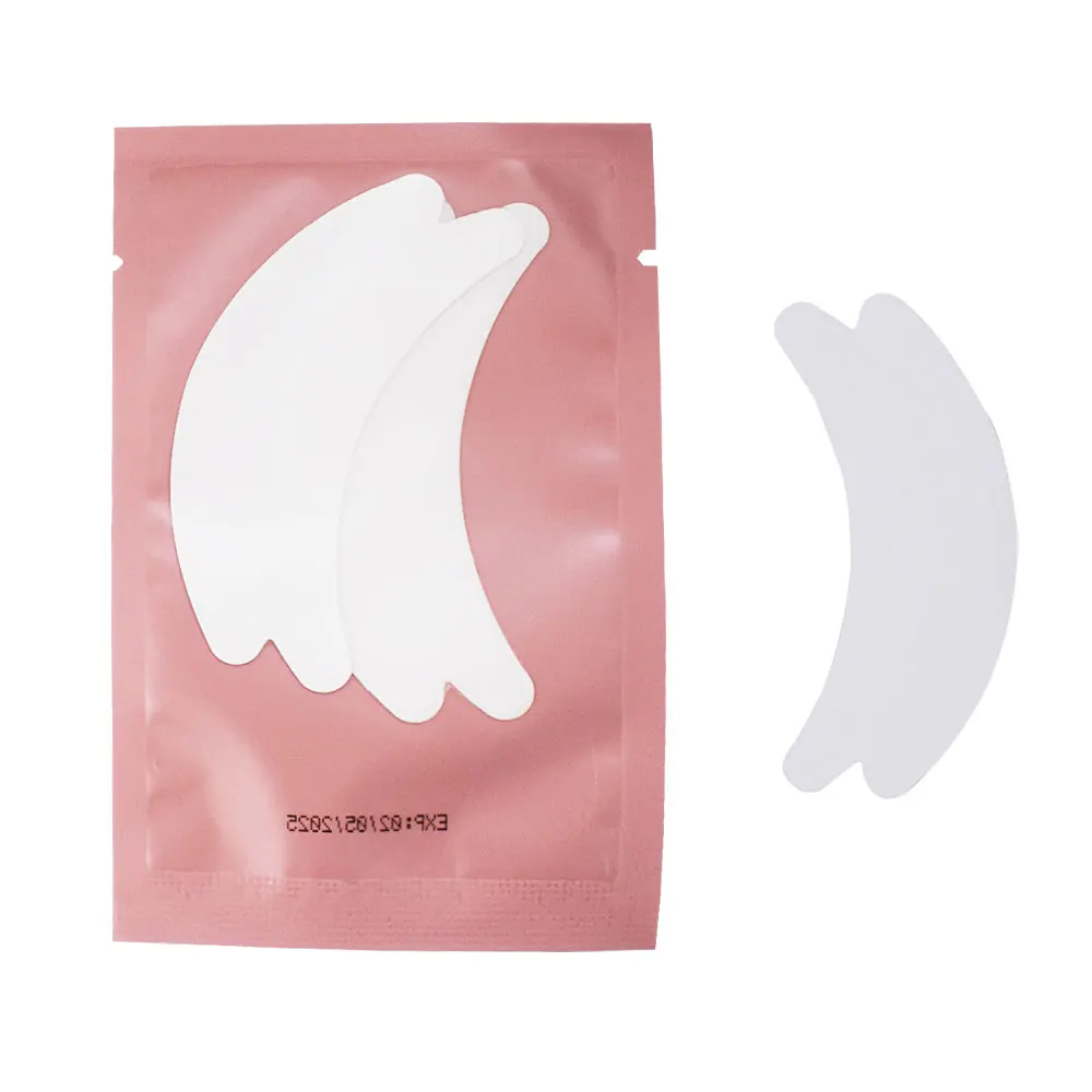ZSZZS 50 pairs of eyelash extension butterfly foam hydrogel eye mask implantable false eyelash gel pad sticker makeup tool
