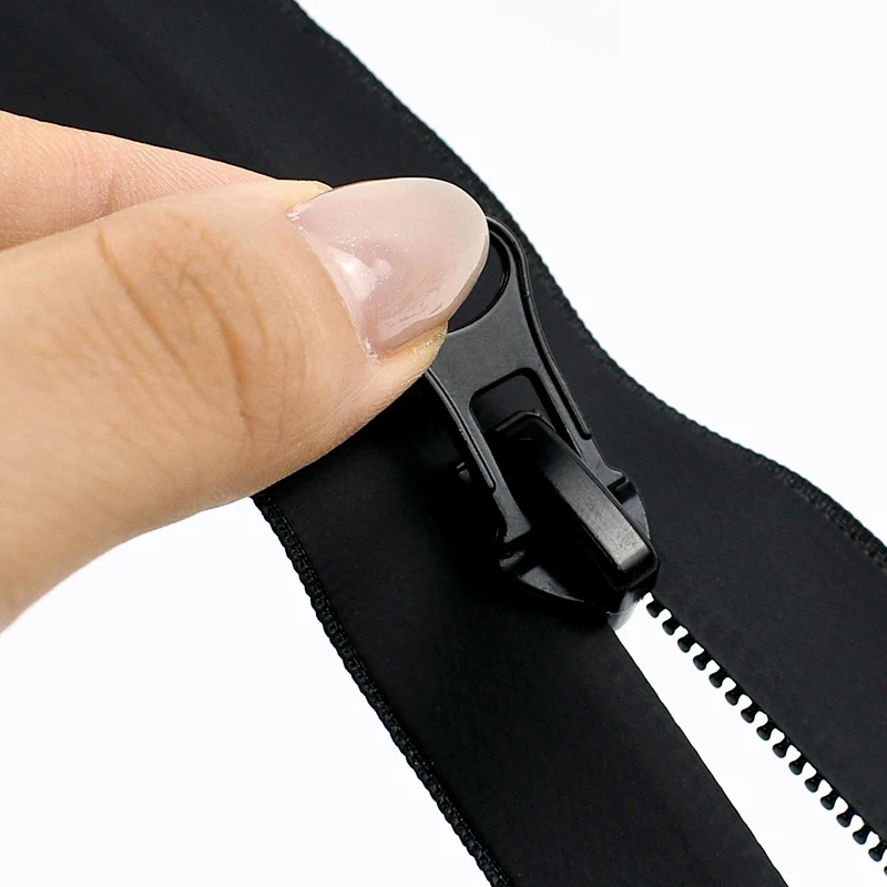 

10Pcs Meetee Nylon Zipper Head Waterproof Zip Puller Jacket Zips Slider Tent Invisible Zippers Repair Kit DIY Sewing Accessories