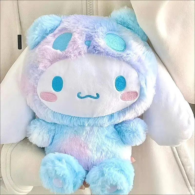 

Sanrio красочная панда серии Kuromi плюшевая игрушка Hello Kitty плюшевая кукла Cinnamoroll My Melody мягкая подушка с наполнителем домашний декор подарок