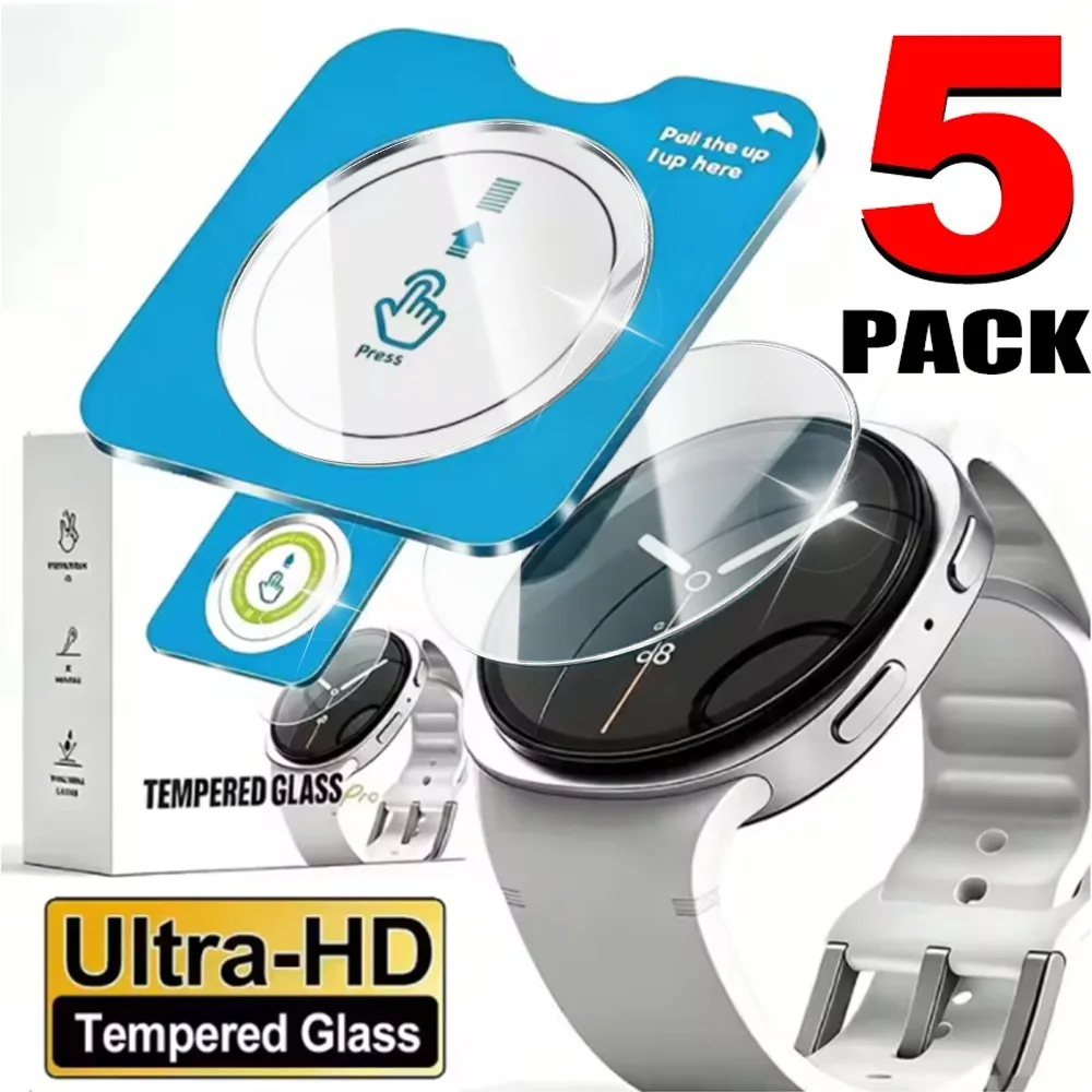 Screen Protector for Samsung Galaxy Watch 9 40mm 44mm Ultra 2 2026 HD Anti-Scratch Tempered Glass With Tool Easy Install Kit
