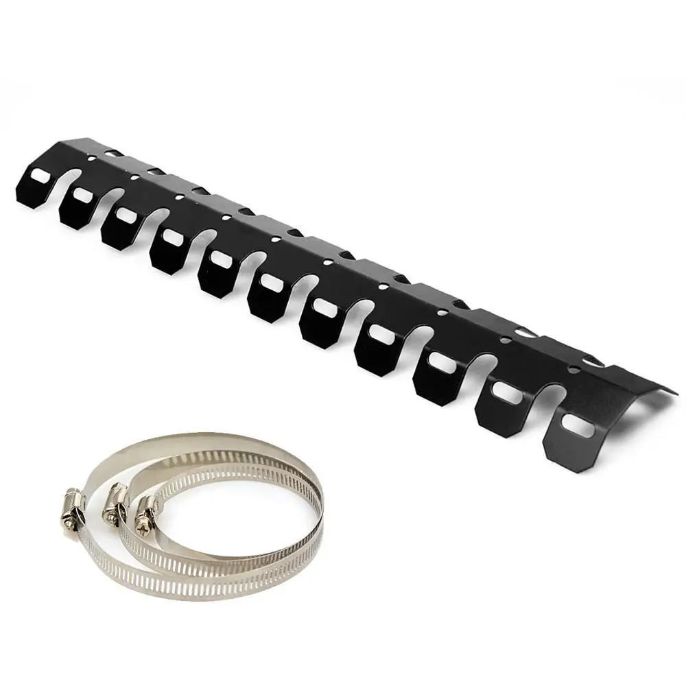 Osłona wydechowa CNC 25CM-49CM tłumik do rury obudowa ochronna osłona termiczna dla Honda CR 80 85 125 250 500 CRF 250R 250X 450R 450X — zdjęcie 6