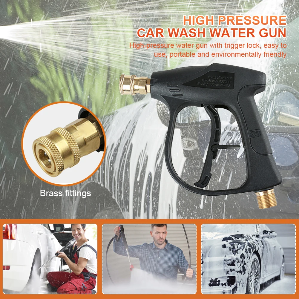 

1 шт., пистолет для пены высокого давления, 16 МПа, автомойка, струя, медная лента, пушка, распылитель, расстояние 12 м, инструменты для чистки автомобиля, автомобильные аксессуары