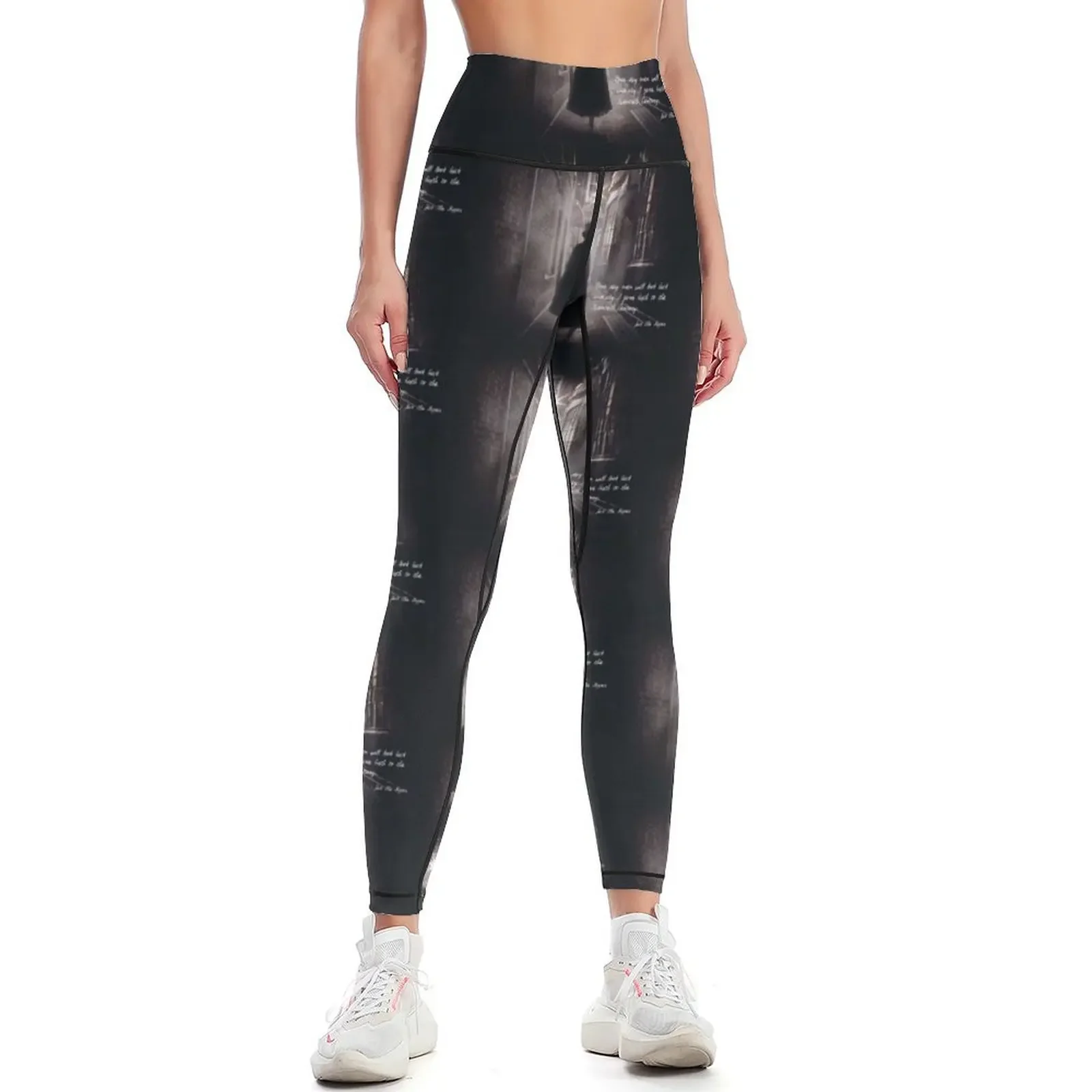 Jack the Ripper Quote Leggings Sports pants woman joggers for Women sportwear gym womans Womens Leggings