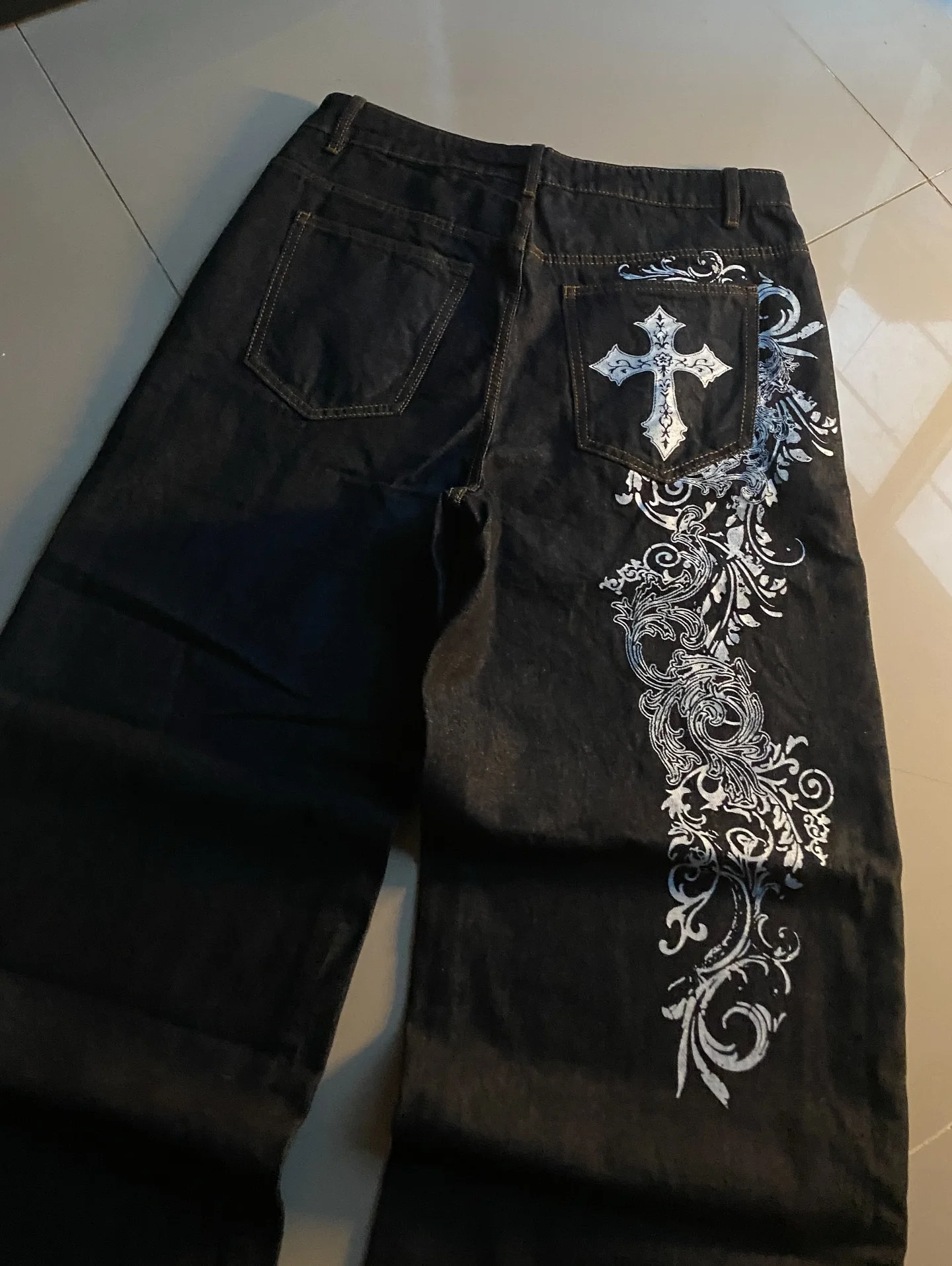 Thumbnail 2 - #8 Womens Wide Leg Denim Jeans Comparison Guide