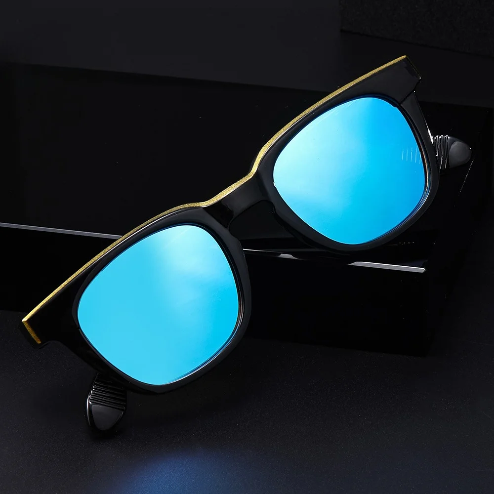 Stylish Square Frame Reading Sunglasses Graduated High-definition Lenses Blue Light Filtering Presbyopic Eyewear +1.0 To +4.0